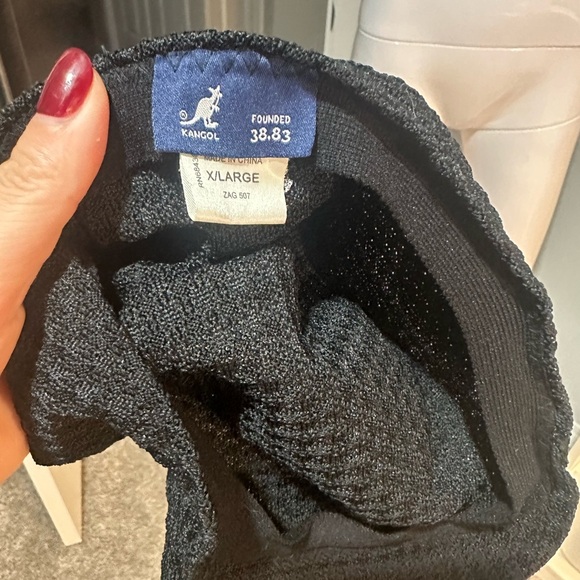 Kangol Black Men’s Flat Cap - Picture 4 of 5